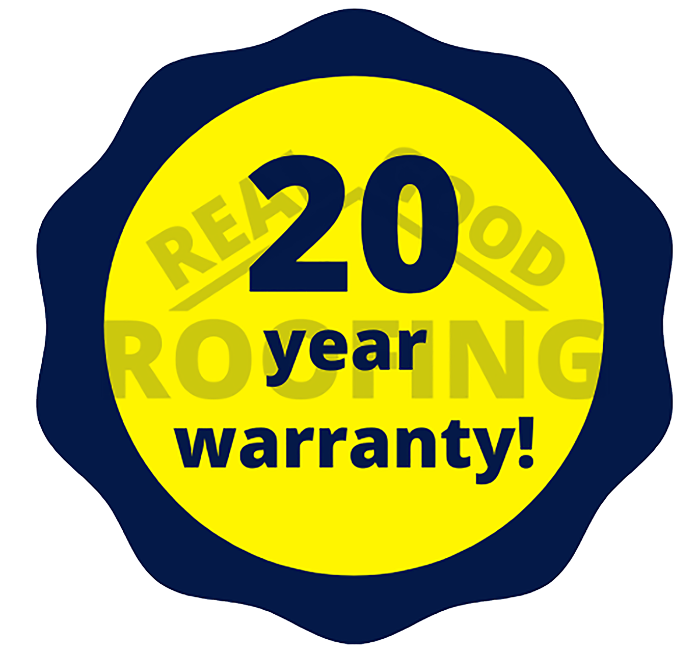 20 year warranty real good roofing seal