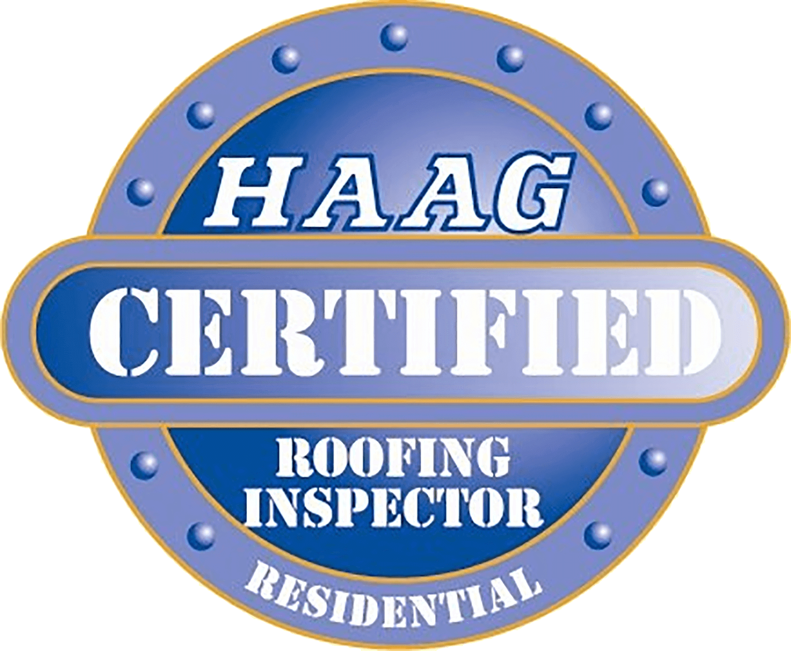Haag Certified Seal on a white background