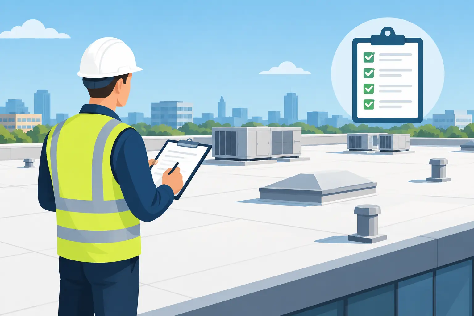 Commercial Roof Maintenance Checklist for Owners