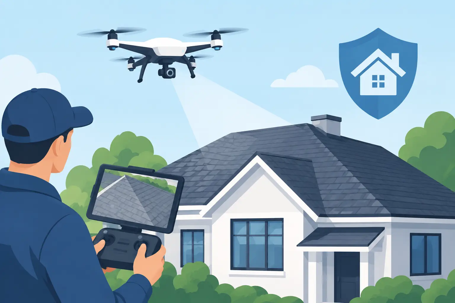 Drone Roof Inspection for Insurance Explained