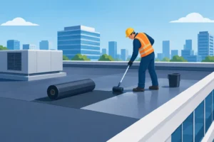 Flat Roof Repair for Commercial Buildings