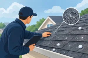 Hail Damage Roof Repair Starts With an Inspection